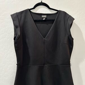 Worthington Black V-Neck Blouse office wear